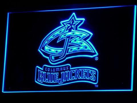 Columbus Blue Jackets 2000-2007 Logo LED Neon Sign